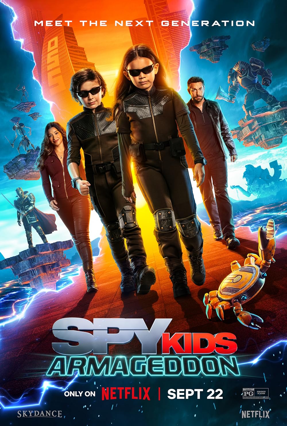 When a powerful game developer threatens to seize control of all technology through a malicious computer virus, Patty and Tony must step into the world of espionage to save their parents and prevent global chaos. 